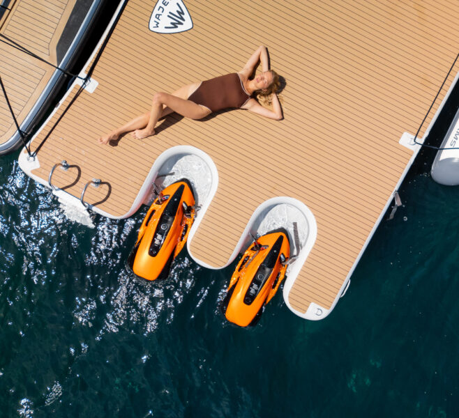 seabob docking| Superyacht inflatables | Docking sollution | SEARAFT